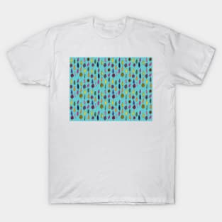 Australian Eucalyptus gum leaves colours of the rainbow T-Shirt